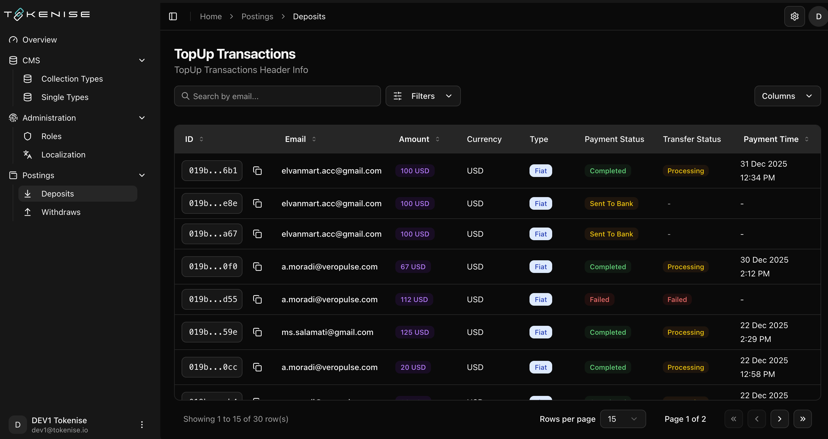 Tokenise-Broker Architecture