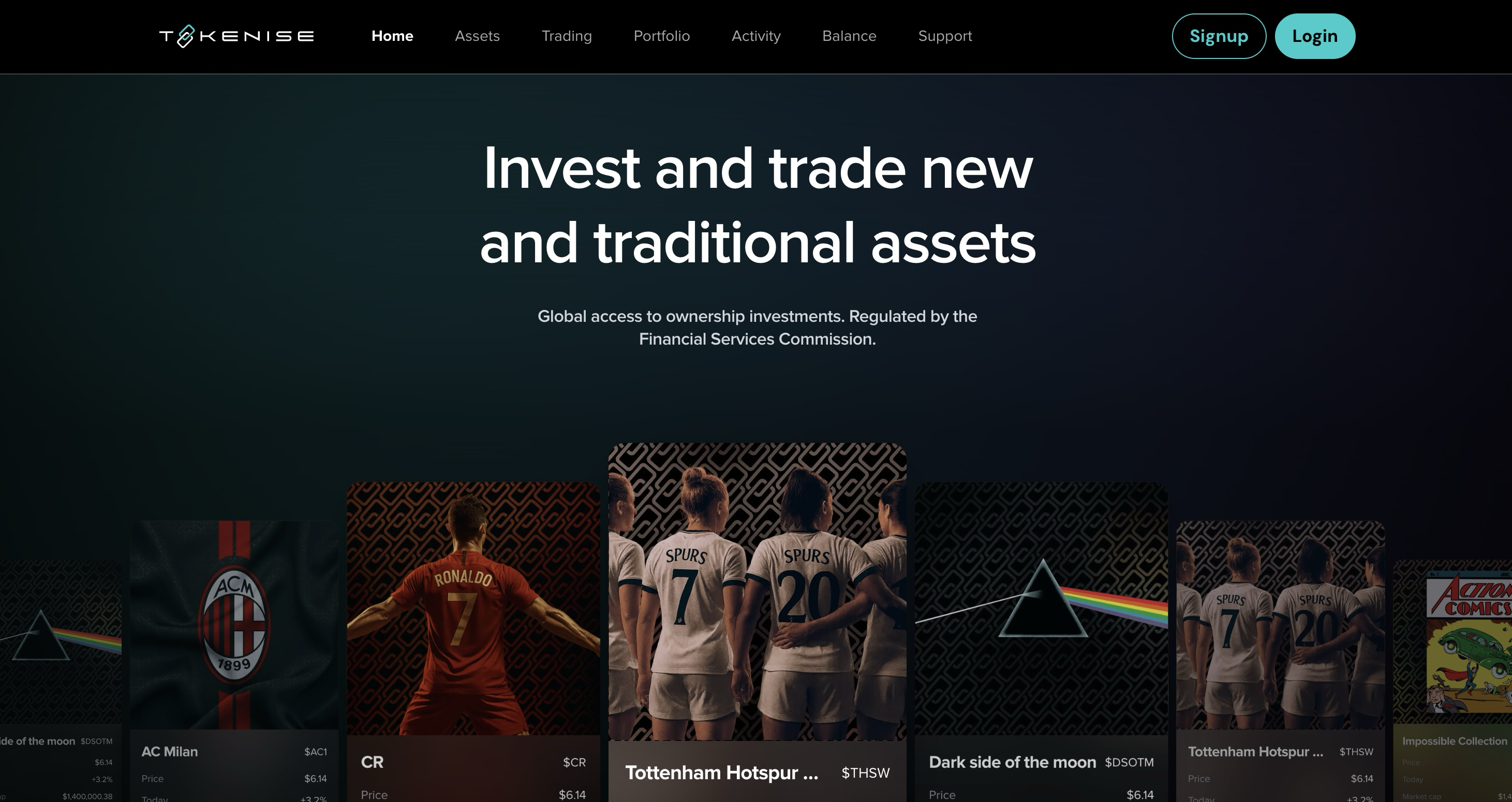 Tokenise-Broker Architecture